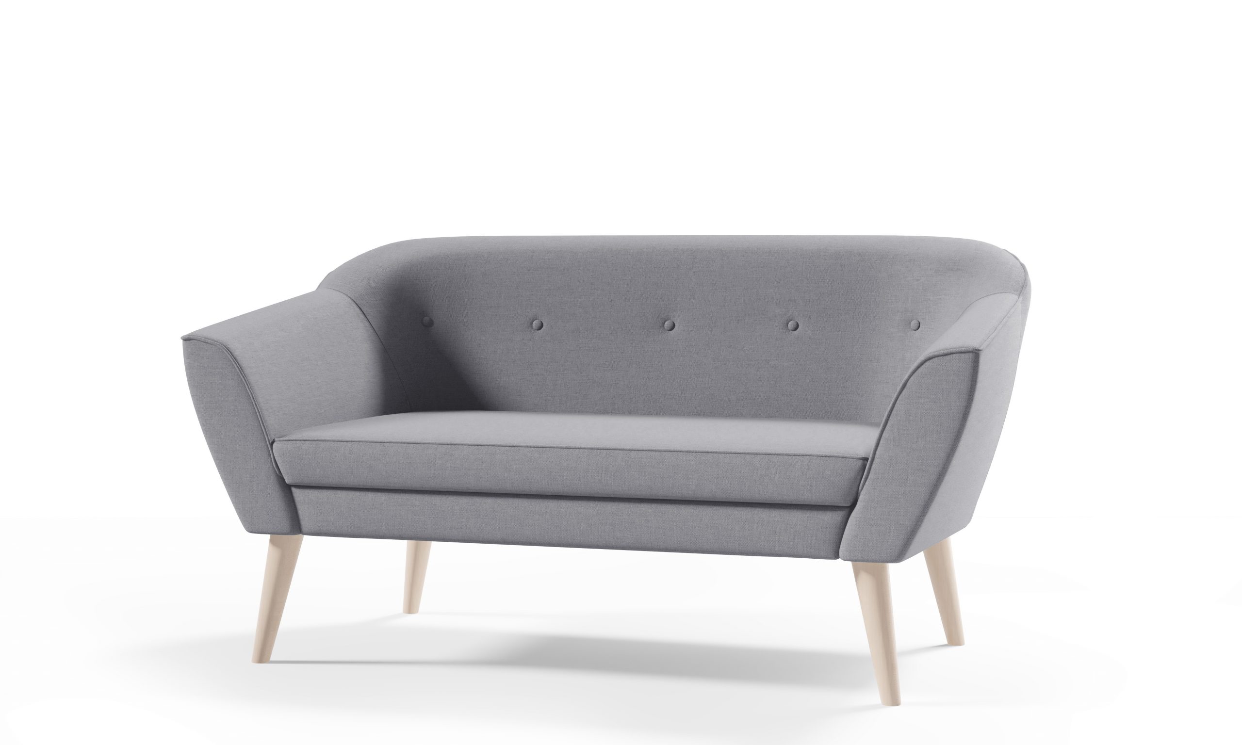 Sofa dwuosobowa DINA w stylu skandynawskim