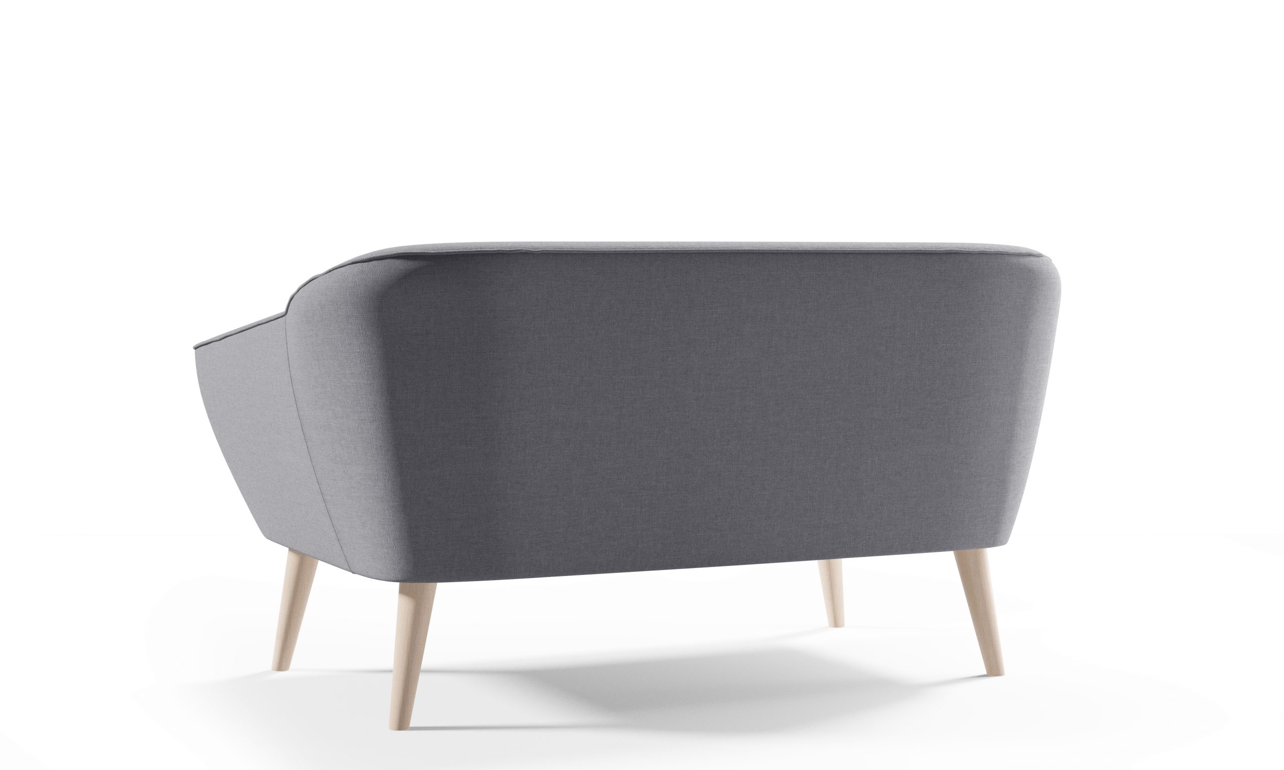 Sofa dwuosobowa DINA w stylu skandynawskim - obrazek 3