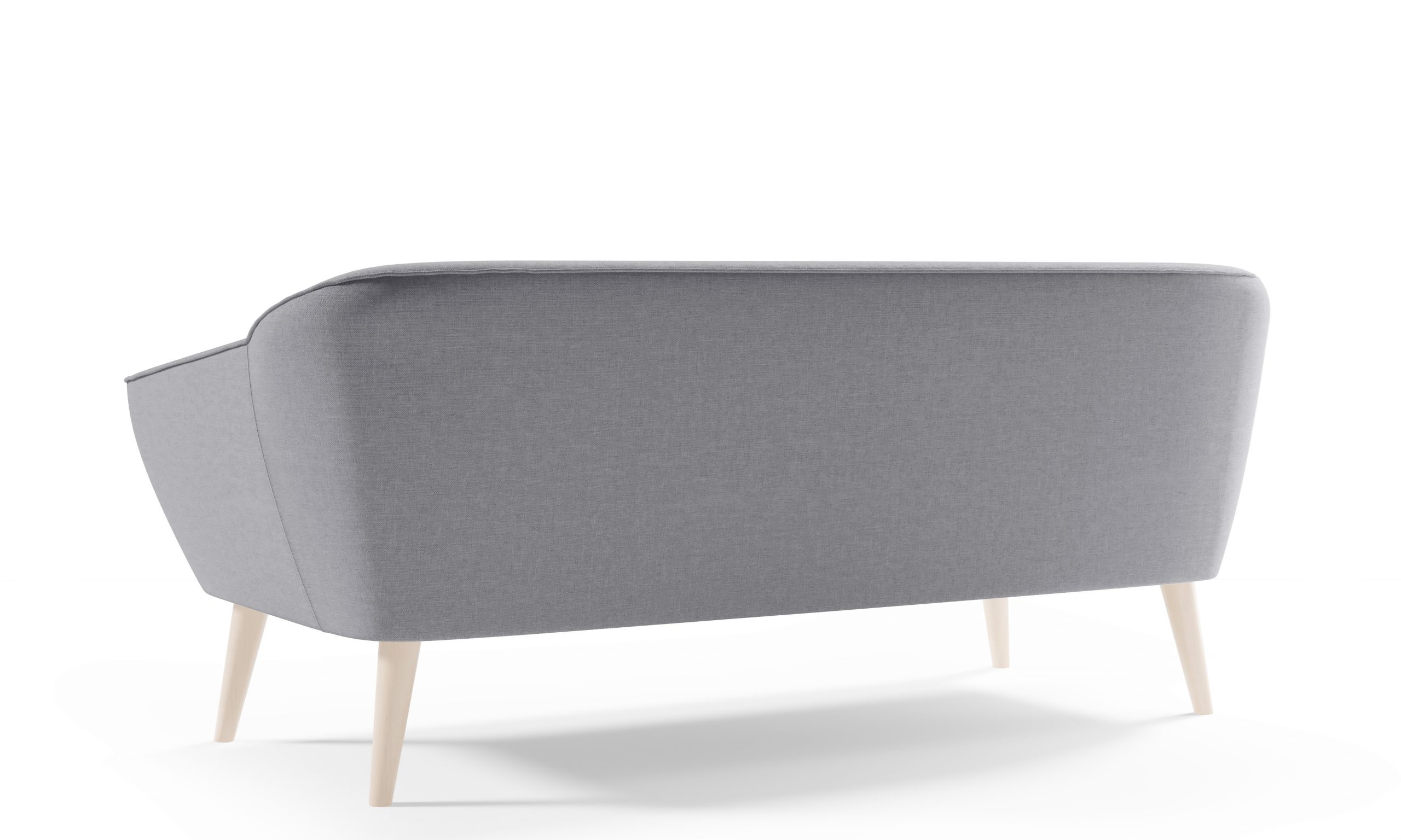 Sofa trzyosobowa DINA w stylu skandynawskim - obrazek 3